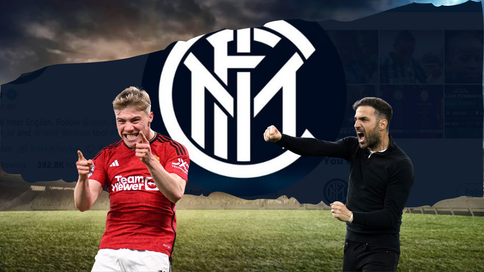 Inter Milan Bidik Fabregas & Hojlund di Bursa Transfer